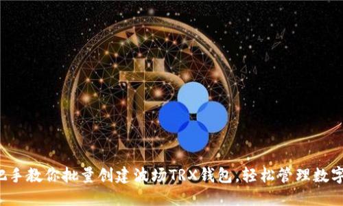  手把手教你批量创建波场TRX钱包，轻松管理数字资产